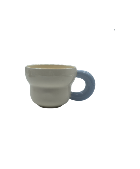 Ceramic Coffee Mug,Gourd Shape Tea Cup For Office And Home