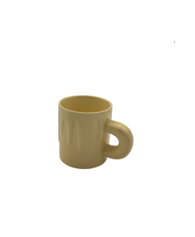 Embossed Ceramic Coffee Mug,Modern Tea Cup For Office And Home