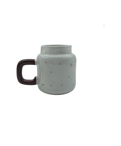 White Ceramic Coffee Mug,Tea Cup For Office And Home