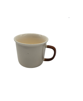 Beige Ceramic Coffee Mug,Tea Cup For Office And Home
