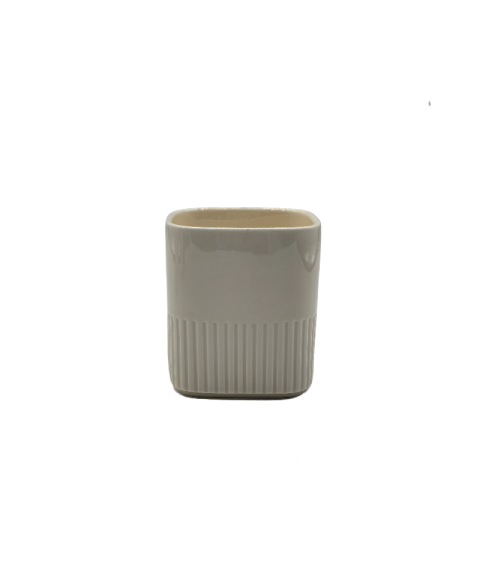 Square Ceramic Coffee Mug,Modern Tea Cup For Office And Home
