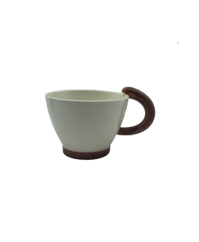 Beige Ceramic Coffee Mug,Tea Cup For Office And Home
