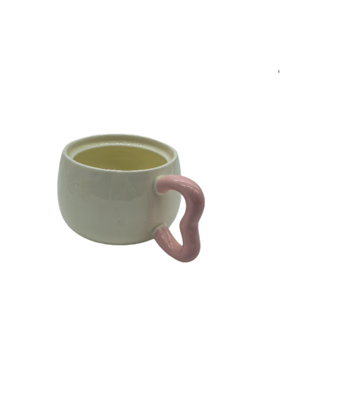 Cute Round Ceramic Coffee Mug,Tea Cup For Office And Home