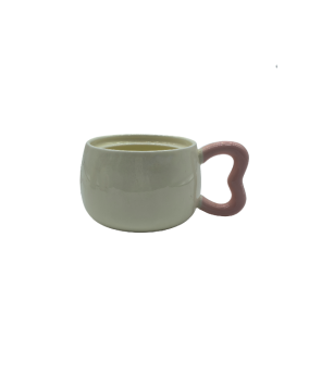 Cute Round Ceramic Coffee Mug,Tea Cup For Office And Home