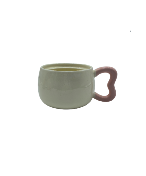 Cute Round Ceramic Coffee Mug,Tea Cup For Office And Home