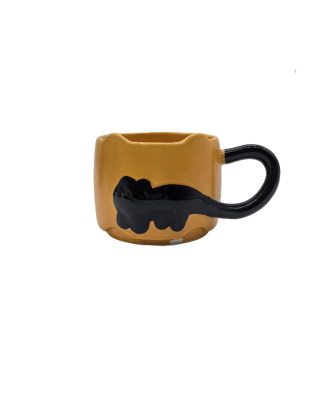 Cute Cat Shaped Ceramic Coffee Mug,Tea Cup For Office And Home