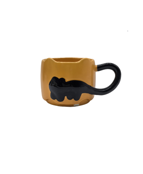 Cute Cat Shaped Ceramic Coffee Mug,Tea Cup For Office And Home