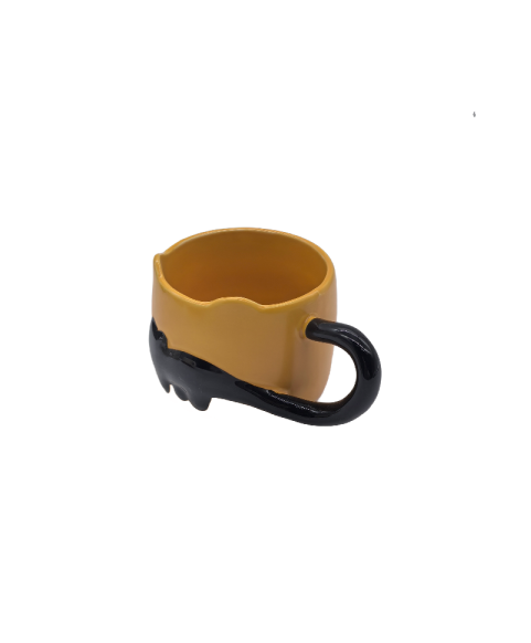 Cute Cat Shaped Ceramic Coffee Mug,Tea Cup For Office And Home