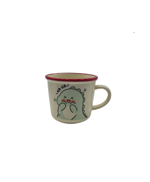 Cute Dinosaur Ceramic Coffee Mug,Tea Cup For Office And Home