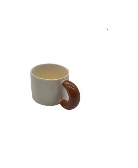 Cute Ceramic Coffee Mug With Fat Handle,Tea Cup For Office And Home