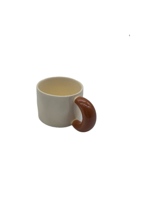 Cute Ceramic Coffee Mug With Fat Handle,Tea Cup For Office And Home