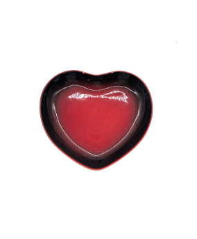 Heart Shaped Porcelain Dinner&Dessert Plate