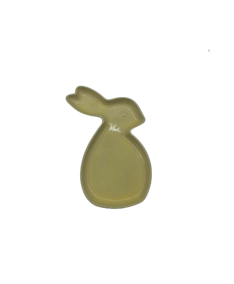 Rabbit Shaped Porcelain Dinner & Dessert Plate