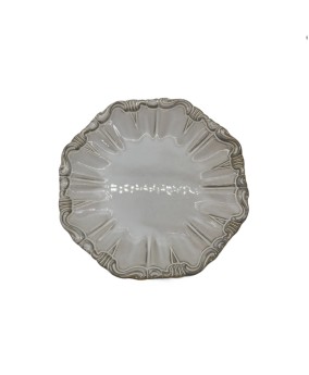 Porcelain Dinner Plate,Embossed Serving Dish