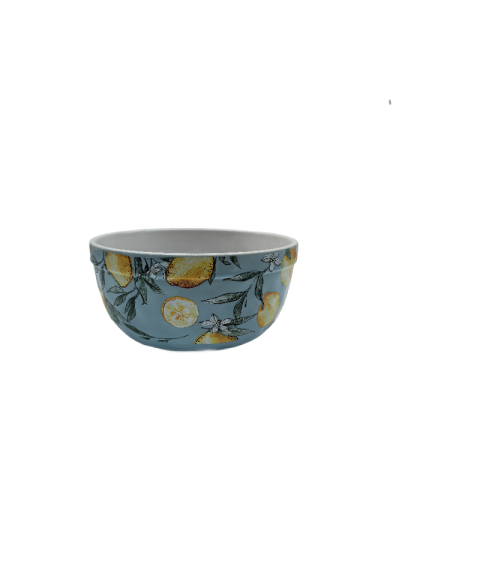 Porcelain Bowl With Lemon Patterns,Soup Bowl