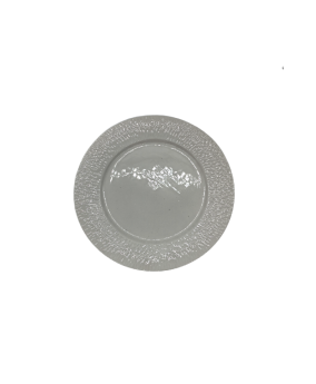 Porcelain Dinner Plate,Embossed Serving Dish