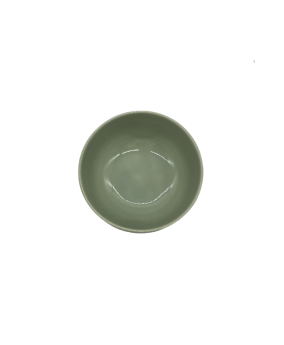 Green Embossed Porcelain Bowl For Rice, Soup,Cereal,Yogurt