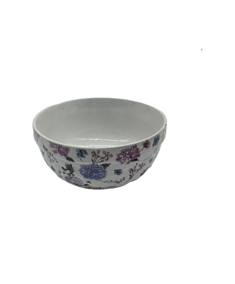 Large Porcelain Soup Bowl,Large Serving Bowl With Floral Patterns