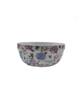 Large Porcelain Soup Bowl,Large Serving Bowl With Floral Patterns